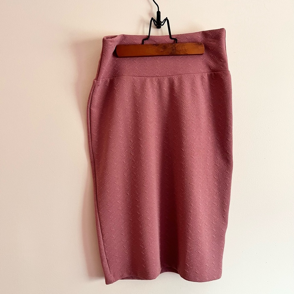 LuLaRoe simply comfortable Pink Women's pencil Skirt Cassie